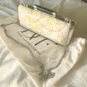DvF Clutch - never worn.